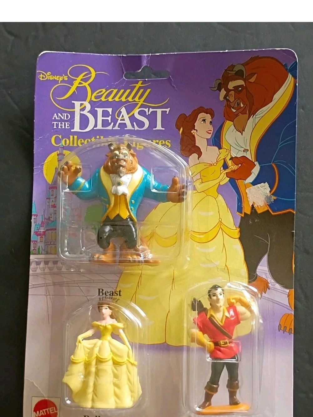 Disney Beauty and The Beast Collectible Figures 1993 Sealed
